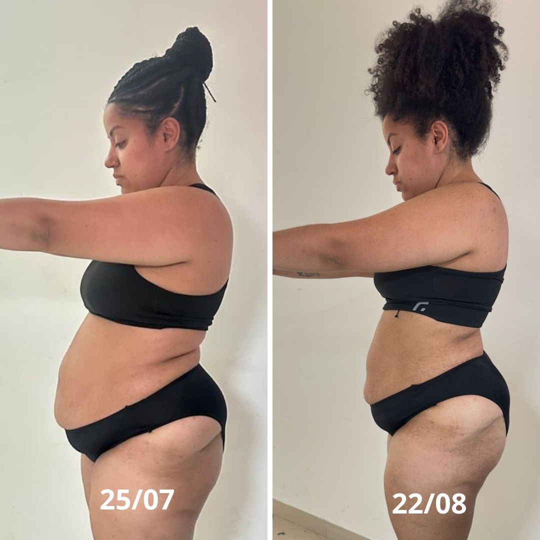 Gabriela, antes e depois